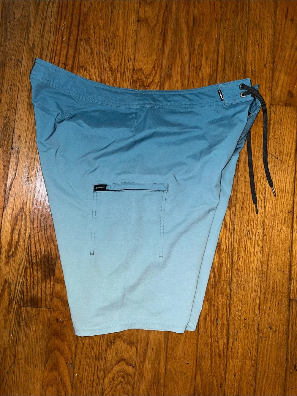 O’Neill Hyperfreak Men's Blue Ombre Swim Trunks - Boardshorts Size 34